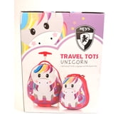 Open Box Heys Travel Tots Hardside Luggage 2pc Set with Backpack Unicorn
