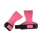 thumbnail image 4 of Correas de muñeca de levantamiento de pesas empuñaduras a mano pull ups de palma de la palma entrenamiento cómodo para hombres para mujeres pulsera de Rosa, 4 of 8