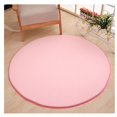 thumbnail image 2 of Alfombra de vellón de coral redonda engrosada, alfombra hexagonal para tienda de campaña para niños, alfombra para cesta colgante, alfombra para silla de ratán, 2 of 5