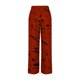 thumbnail image 4 of Puntoco Pantalones Anchos Con Cordón Y Estampado De Lunares Para Mujer, Color Naranja, S, 4 of 5
