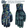 thumbnail image 3 of MidWest Gloves & Gear, Ladies, 6 Pack of Max Grip™ Garden Gripping Gloves, Floral Pattern, Size SM, 3 of 7