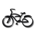thumbnail image 3 of Beach Cruiser Bike Sculpture Minimalist Line Art Cyclists Bicycle Décor, 3 of 6