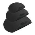 thumbnail image 4 of perfk 3 Pieces Microwave Mat Heat Resistant Silicone Mats for Bowl Countertop Oven black, 4 of 9
