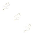 thumbnail image 4 of Jumpingount Women Necklace Party Collarbone Chain Pendant Engagement Stainless Wife Gift Jewelry Exquisite Steel Choker Sister Mother uno 3piezas Jumpingount CBP312432, 4 of 6