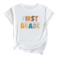 thumbnail image 2 of Liquidation d'Économies! BEFOKA T-Shirt pour Femmes Grande Taille, Blouse Décontractée d'Été pour Femmes, Haut Décontracté à la Mode pour Dames, Chandail Imprimé à Col Rond à Manches Courtes, 2 of 4