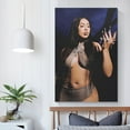 thumbnail image 5 of Poster Kali Uchis Singer Art Musician Picture Print Wall Art Poster Painting Canvas Posters Artworks Gift Room Aesthetic 12x18inch(30x45cm), 5 of 6