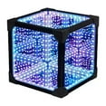 thumbnail image 1 of Mirror Night Light, 3D Abyss Lamp Desktop Atmosphere Light with Remote Control, Led Cube Lamp for Bedroom, Desk, Gaming Room, 1 of 8