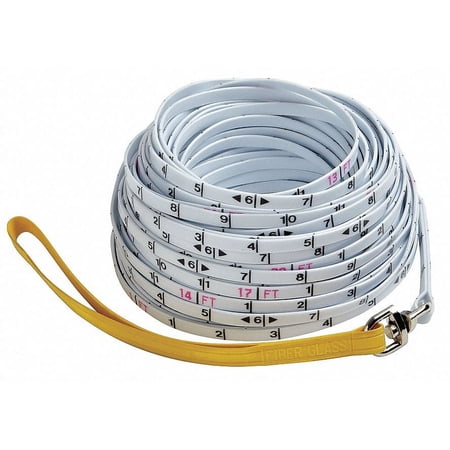 UPC: 0052837005505 | Keson Surveyor Rope 1/4 In x 100 ft In./Ft. SR-18-100