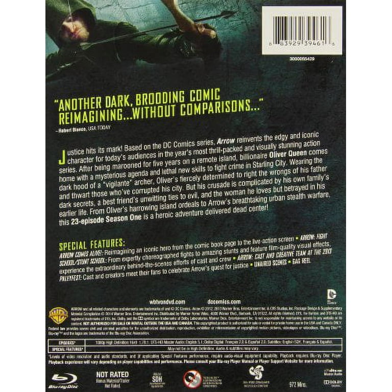 Arrow: The Complete First Season (Blu-ray) - Walmart.com