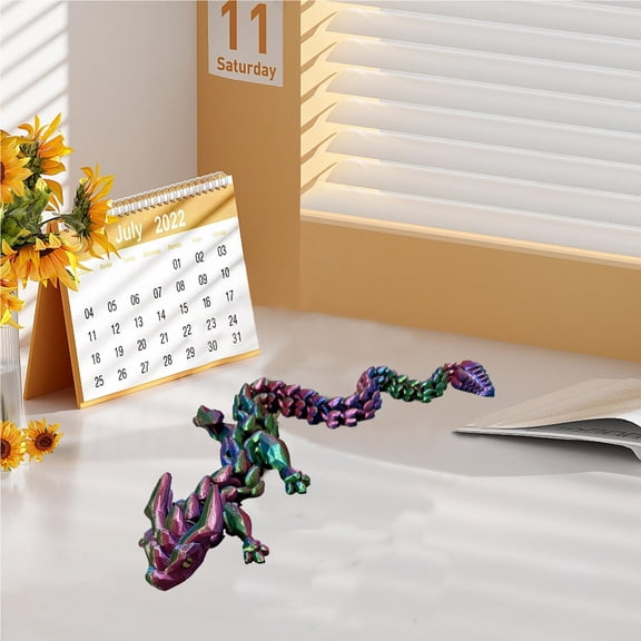 Product Classification Novelty Toy - 3D Printed Figure Colorful Gadget Sculpture for Home and Decorative Statue,17.72 inch,Yellow