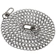 thumbnail image 1 of MasteelfCA 1pc 120cm Metal Chain Purse Strap Cross Body Bag Chain Replacement Accessory, 1 of 7