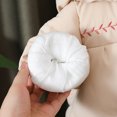 thumbnail image 4 of Gibobby Chamarra niñaRecién Nacido bebé niñas Patchwork primavera invierno grueso lindo abrigo con capucha chaqueta acolchada prendas de vestir ropa(Blanco, 6-9 Meses), 4 of 5