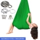 thumbnail image 2 of Hamaca Elástica para Hamaca Con Columpio Sensorial Elástica para Interiores Y Exteriores Toalla Yoga Aérea (verde Oscuro 280 X 150 Cm) [estilo Adulto], 2 of 9