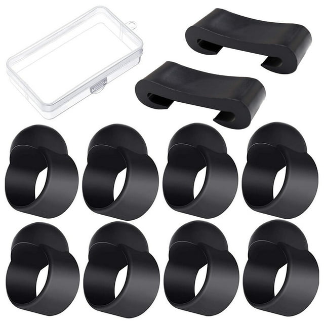 SHISUYAN 10Pcs Steel Tongue Drum Accessories Kit with Storage Box for Drum Instrument