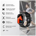 thumbnail image 3 of Reloj inteligente Smartwatch W12 Pro con pantalla HD de 1,83 pulgadas, color negro, 3 of 6