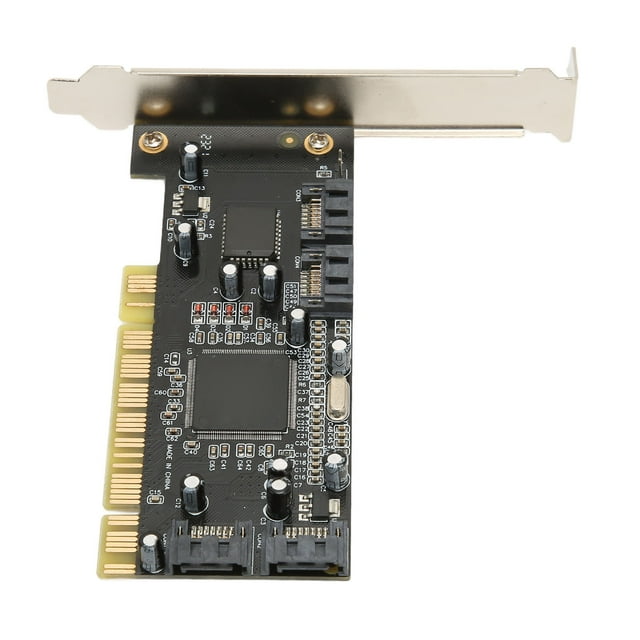 PCI To 4 Port Card, 4 Independent Serial ATA Channels PCI Controller With 1.5Gbps Transfer, Expansion Card For Desktop Computer HDD SSD