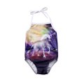 thumbnail image 1 of Maillot de Bain une Pièce pour Filles, Tankini Unicorn, 1 of 5