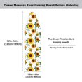 thumbnail image 5 of HELLHERO Bee and Sunflower Pattern Ironing Board Cover 15"x54" Elastic Edge Ironing Board Covers with Elastic Edge and Hook Loop 3 Fasteners, 5 of 5