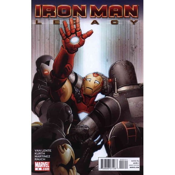 Iron Man: Legacy #3 VF ; Marvel Comic Book