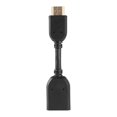 thumbnail image 3 of Lot de 4 câbles adaptateurs d'extension HDMI 1.4 mâle vers femelle haute vitesse plaqués or pour téléviseur et PC, 3 of 4