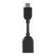 thumbnail image 3 of Lot de 4 câbles adaptateurs d'extension HDMI 1.4 mâle vers femelle haute vitesse plaqués or pour téléviseur et PC, 3 of 4