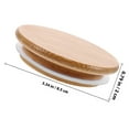 thumbnail image 2 of HEALEEP Bamboo Water Pitcher Lid Prevent Water Leakage for Daily Use 1Pack, 2 of 5