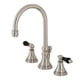 thumbnail image 1 of Grifo de baño Kingston Brass Duchess de latón cepillado generalizado, 1 of 9