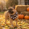 thumbnail image 6 of AuroraX Halloween Dog Bandana Scarf Halloween Cat Dog Kerchief Lightweight Triangular Soft Adjustable Pet Costume Accessories Black National Dog Day International Cat Day, 6 of 6