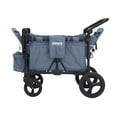 thumbnail image 4 of Keenz MOOV 2-Passenger Stroller Wagon – All-Terrain Comfort for Everyday Movement | Blue, 4 of 7