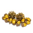thumbnail image 2 of Metallic Acorns & Pinecones Decoration, 2 of 2