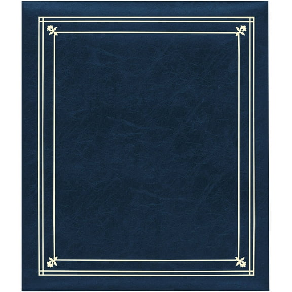 Post-Bound Navy-Blue pocket album for 5x7 and or 8x10 prints by Pioneer - 5x7