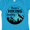 thumbnail image 4 of Inktastic Mom's Hiking Buddy with Mountains and Trees Boys or Girls Baby Bodysuit, 4 of 5