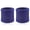 Blue, variant on Eonox 2Pcs Sports Wristband Solid Color Absorbent Wrist Wrap Cotton Breathable Quick Dry Sweatband for Tennis Badminton