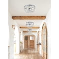 thumbnail image 3 of Kylie 10 inch flush mount in chrome, 3 of 9