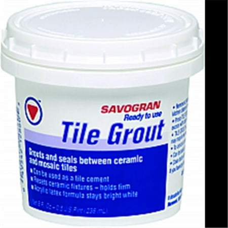 Savogran Ready-To-Use Tile Grout (Best Way To Clean Tile Grout)