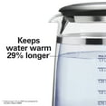 thumbnail image 3 of Hamilton Beach Double Wall Electric Kettle, Tea & Water Kettle with LED Lights & Auto-Shutoff, 1.7L, 3 of 9