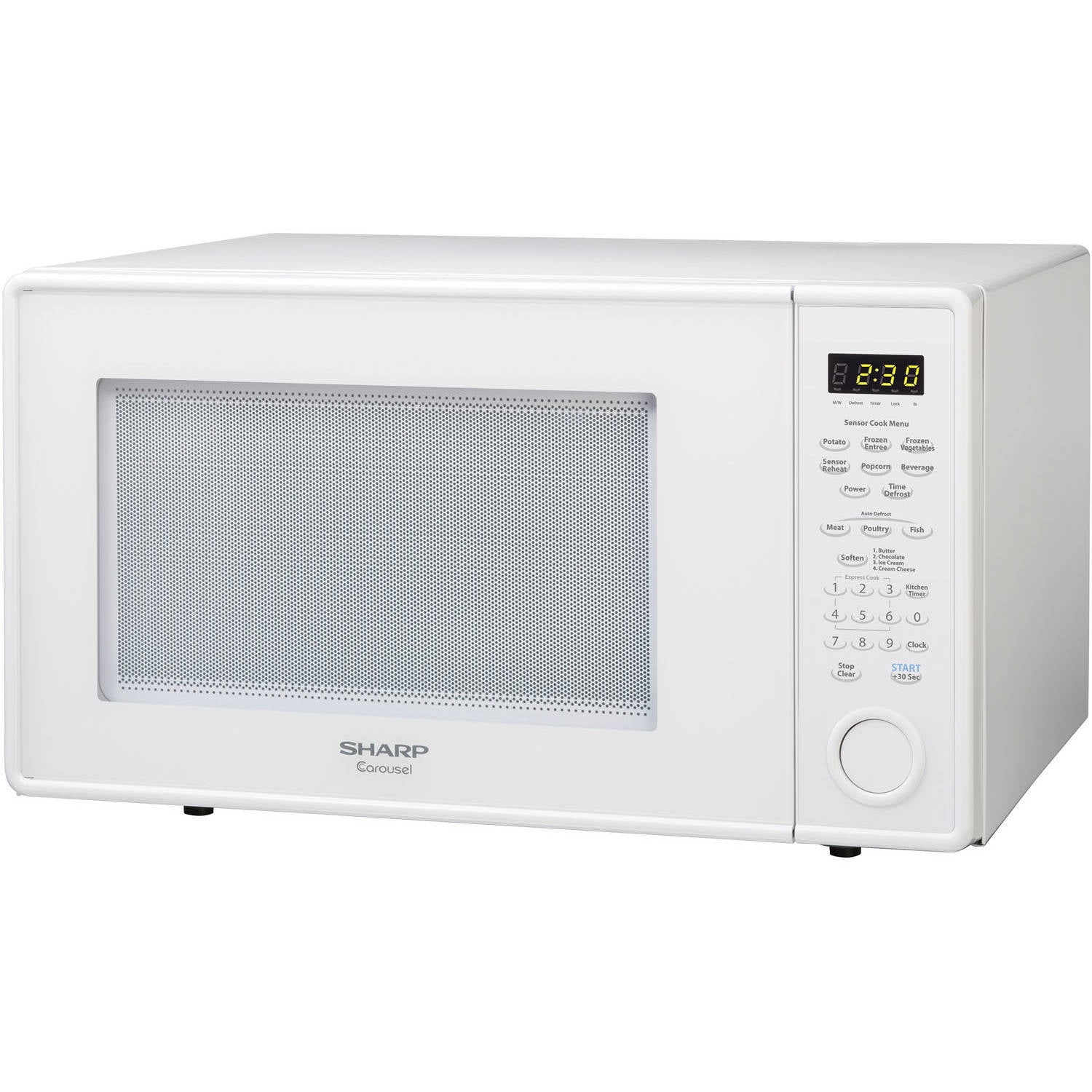 Sharp R551zs Carousel Countertop Microwave Oven 1 8 Cu Ft 1100w Sharp R551zs Carousel Countertop Microwave Oven 1 8 Cu Ft 1100w Stainless Steel