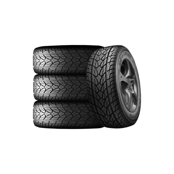 Set of 4 Kumho Ecsta STX KL12 275/55R20 117V XL Tires Fits: 2014-18 Chevrolet Silverado 1500 High Country, 2011-18 GMC Sierra 1500 Denali