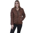 thumbnail image 1 of Scully L620-10-L Ladies Ribbed Jacket Premium Lamb, Cognac - Large, 1 of 1
