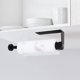 thumbnail image 3 of Wall-Mounted Paper Towel Holder, No-Drill Adhesive, Black, Compatible with Most Brands, for Kitchen and Bathroom, 3 of 5