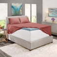 thumbnail image 5 of Nestl Extra Deep Pocket Queen Sheets - 6 Piece Soft Microfiber Bed Sheets Set Fits 18"-24" Mattresses, Pink Clay, 5 of 5