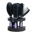 thumbnail image 4 of Happydeer 5Pcs Anti-Static Cushion Comb Brush Salon Home Hair Styling Set with Mirror, 4 of 6