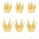 thumbnail image 4 of FELTECHELECTR 6 coronas de cumpleaños con purpurina, sombreros de fiesta, coronas de príncipe para niños y adultos, decoraciones de fiesta (doradas), 4 of 7
