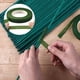 thumbnail image 5 of 50 unidades de estacas verdes para plantas, varillas de soporte de bambú con cinta de papel de 30 yardas y 50 ataduras para plantas, 5 of 5