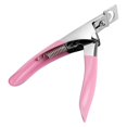 thumbnail image 4 of Folding Nail Filer Adjustable Stainless Steel Artificial Acrylic Fake False Tip Clippers Cutter Trimmer Manicure Pedicure Sharp Clip Tool For Salon Home Beauty Beetles (Pink, One Size), Pack of 1, 4 of 5