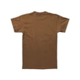 thumbnail image 2 of Bob Marley Men's Rebel Music T-shirt Small Brown, 2 of 2