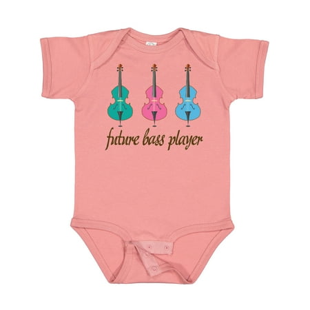 

Inktastic Bass Player Kids Future Gift Baby Boy or Baby Girl Bodysuit