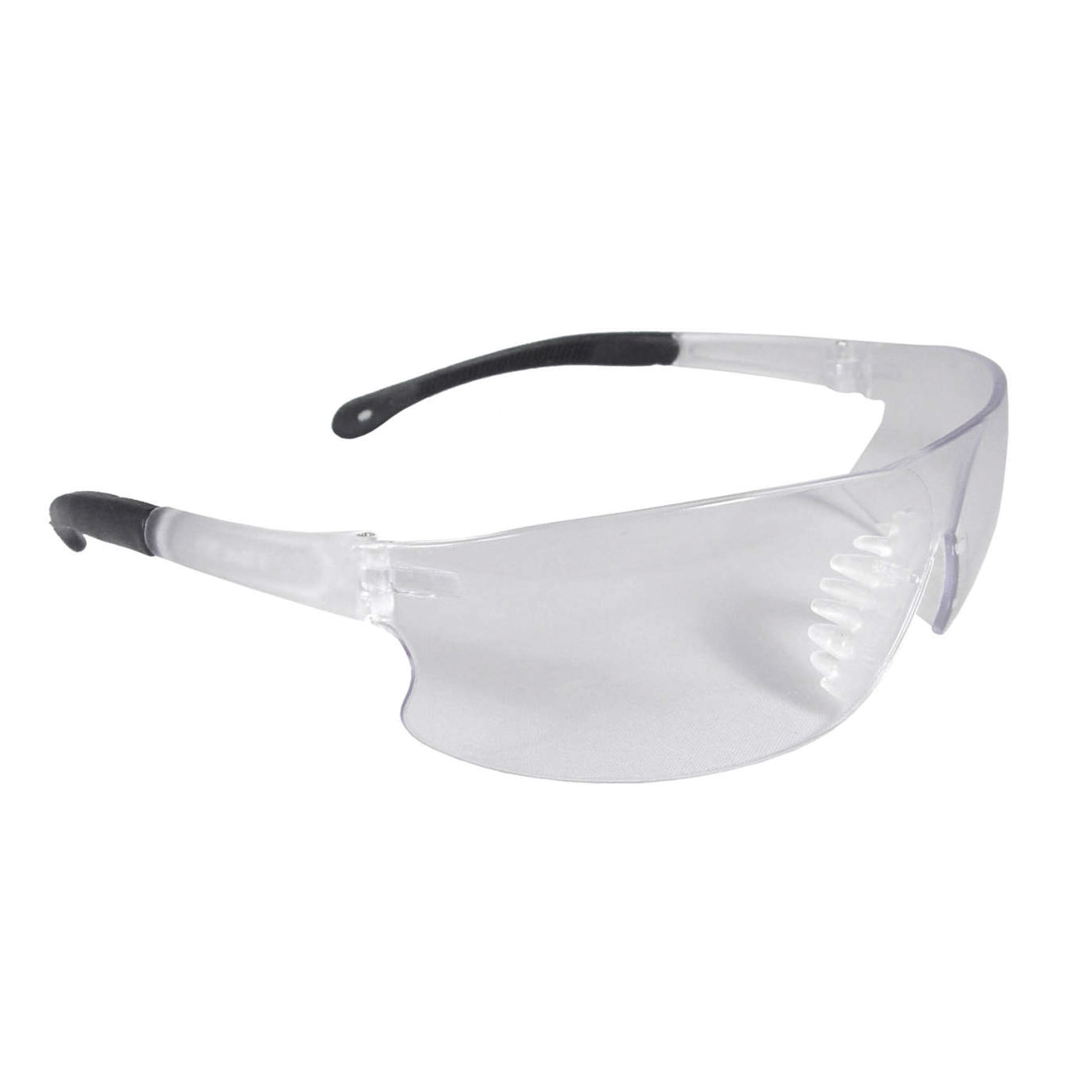 3 Pair/Pack Radians Rad Sequel Clear Lens Safety Glasses Gel Nose Pad Z87+ 