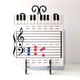 thumbnail image 3 of Pizarra Borrable Con Pegatinas De Notas Magnéticas Pizarra De Notas Musicales Tiempo De Servicio Prolongado Pizarra De Escritura De Notas Musicales Para Regalos De Niños Kearding EL010508-00, 3 of 5