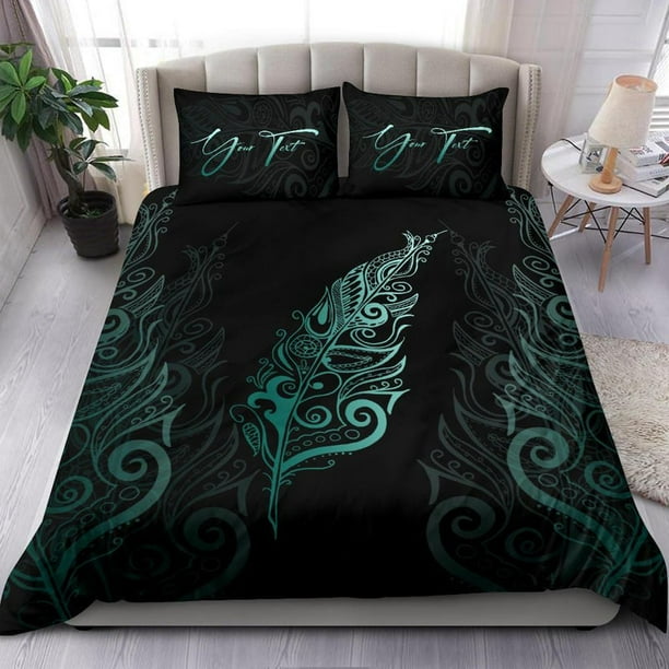 Signature Custom, Juego de cama Helecho Plata Claro Turquesa